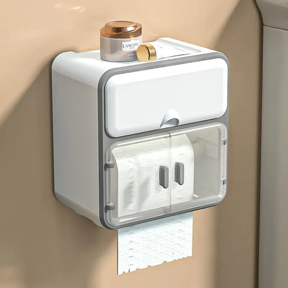 Luxury Wall-Mounted Paper Towel Holder for Bathroom